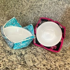 2 Reusable Bowl Cozies